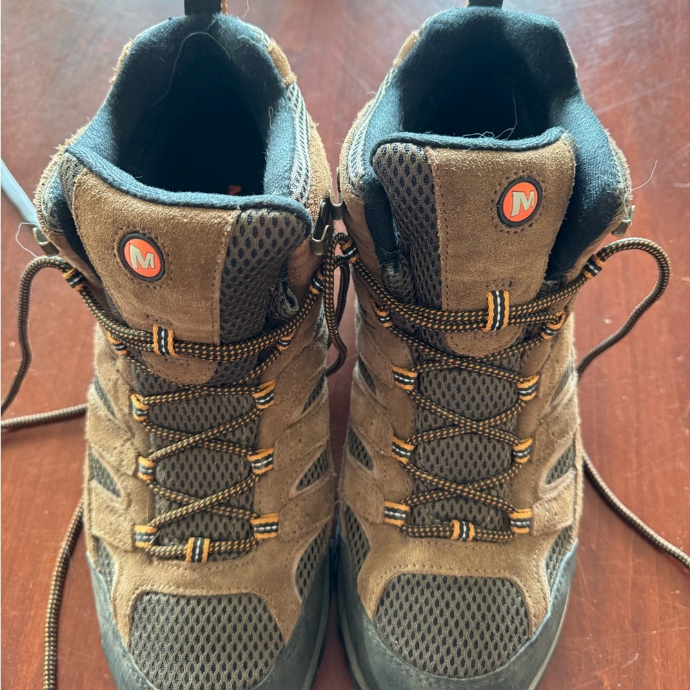 Merrell Brown and Black Hiking Boots